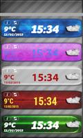 Monde Widget Météo D'horloge capture d'écran 1