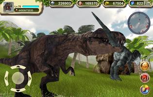 Symulator dino king T-Rex plakat