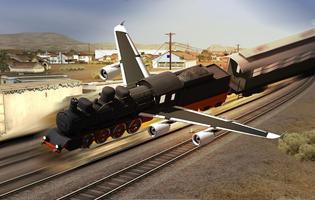 Flying Train In Sky скриншот 1