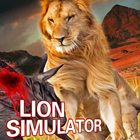 非洲獅子野外模擬遊戲 圖標