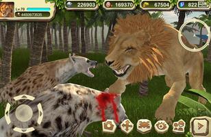 Lion Wildlife Simulator ภาพหน้าจอ 1