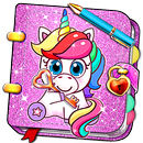 Diario Secreto con Contraseña de Unicornio 🦄 APK