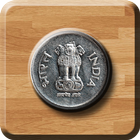 Indian Rupee Coin Toss 3D: Flip Free🤘 Free 2018🔥 图标