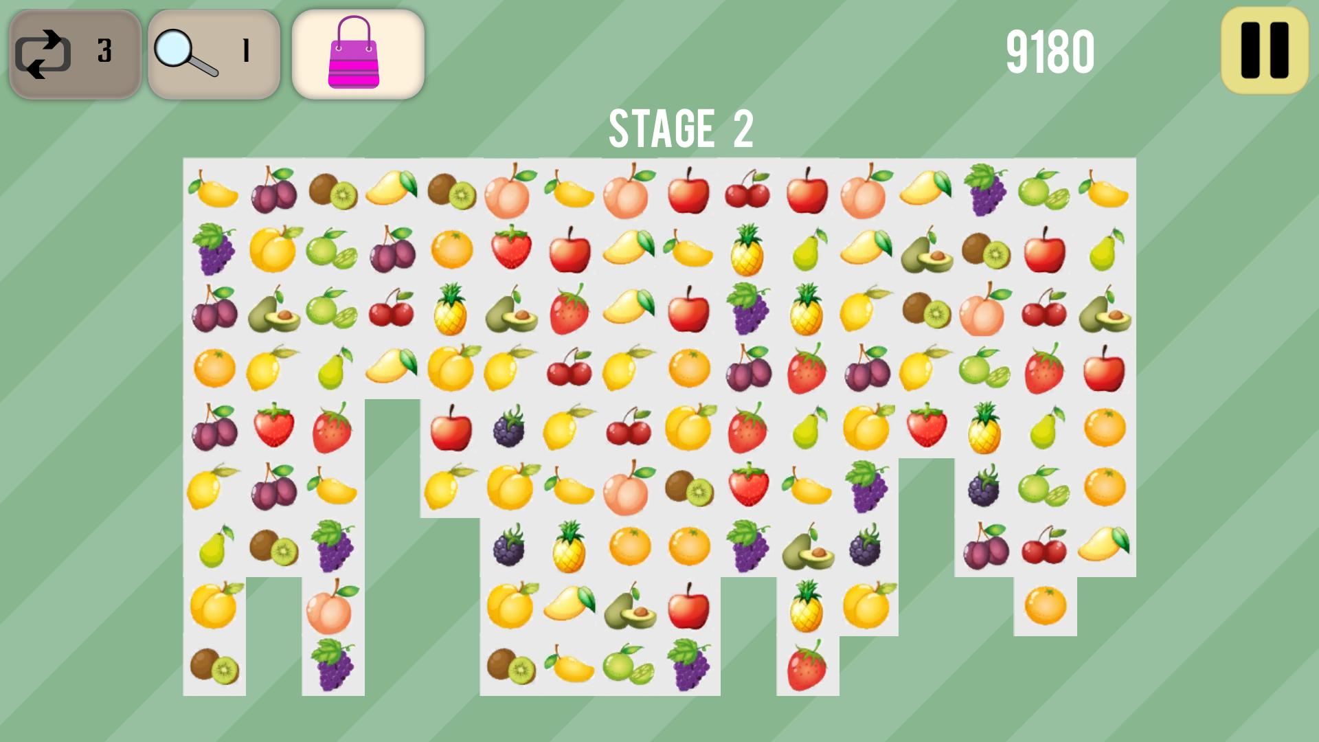 Соединяем фрукты 2. Fruits screenshot. Connecting Fruits.