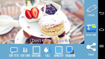 Tekst na Zdjęcia App screenshot 1