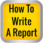 Write a Report आइकन