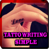Writing Tattoo Design icône