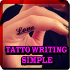 Writing Tattoo Design icon