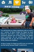 Nicos Foreign Car Repair स्क्रीनशॉट 3