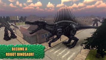 Dinosaur Robot X-Ray Robot Battle اسکرین شاٹ 2