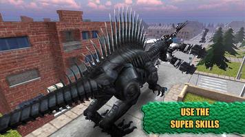 X-Ray Dinosaur Robot Battle imagem de tela 3