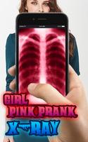 X-Ray Girl Pink Prank পোস্টার