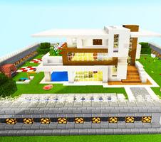 RedStone House MCPE poster