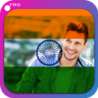 Independence Day Photo Frame (Indian Flag) icône