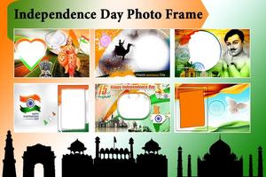 Independence Day Photo Frame (Indian Flag) Affiche