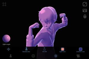 Anime Pose 3D syot layar 2