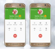 Call Video Free with Santa Claus for Kids पोस्टर