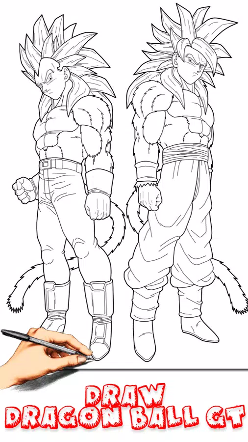 Draw Dragonball Z : How to Draw Dragonball Z GT Characters