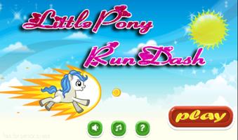 Little Pony Run Dash Affiche
