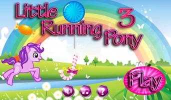 Poster Little Running Pony 3