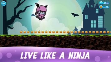 Super Ninja Vampirina Run Ekran Görüntüsü 1