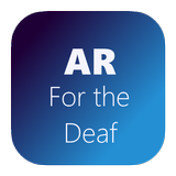 Live subtitles - AR For Deaf simgesi