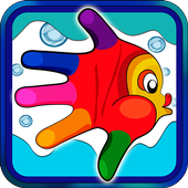 Fishes for toddlers icon