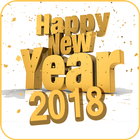 Happy New Year Wallpaper 2018 أيقونة