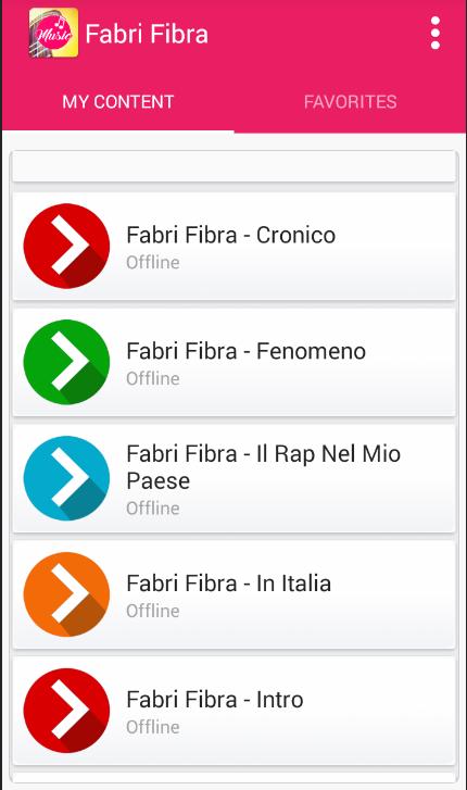 SCARICARE FABRI FIBRA STAVO PENSANDO A TE