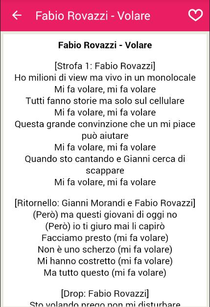 Fabio Rovazzi (feat. Gianni Morandi) - Volare APK per Android Download