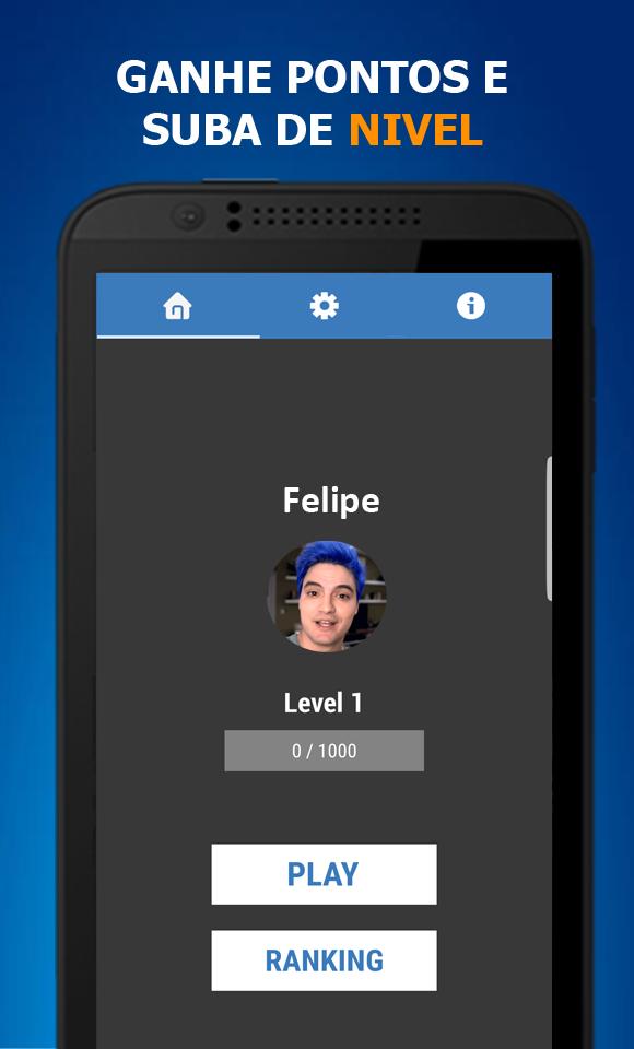 Felipe Neto Quiz Apk Download for Android- Latest version 18-  com.YellowGrape.Fenetoquiz