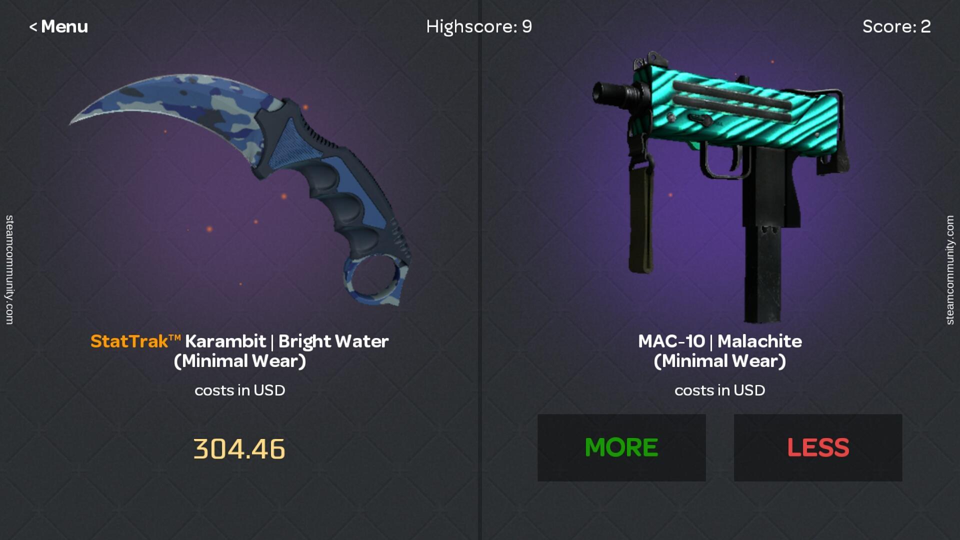 Price Quiz Skins From Cs Go For Android Apk Download - csgo roblox skins