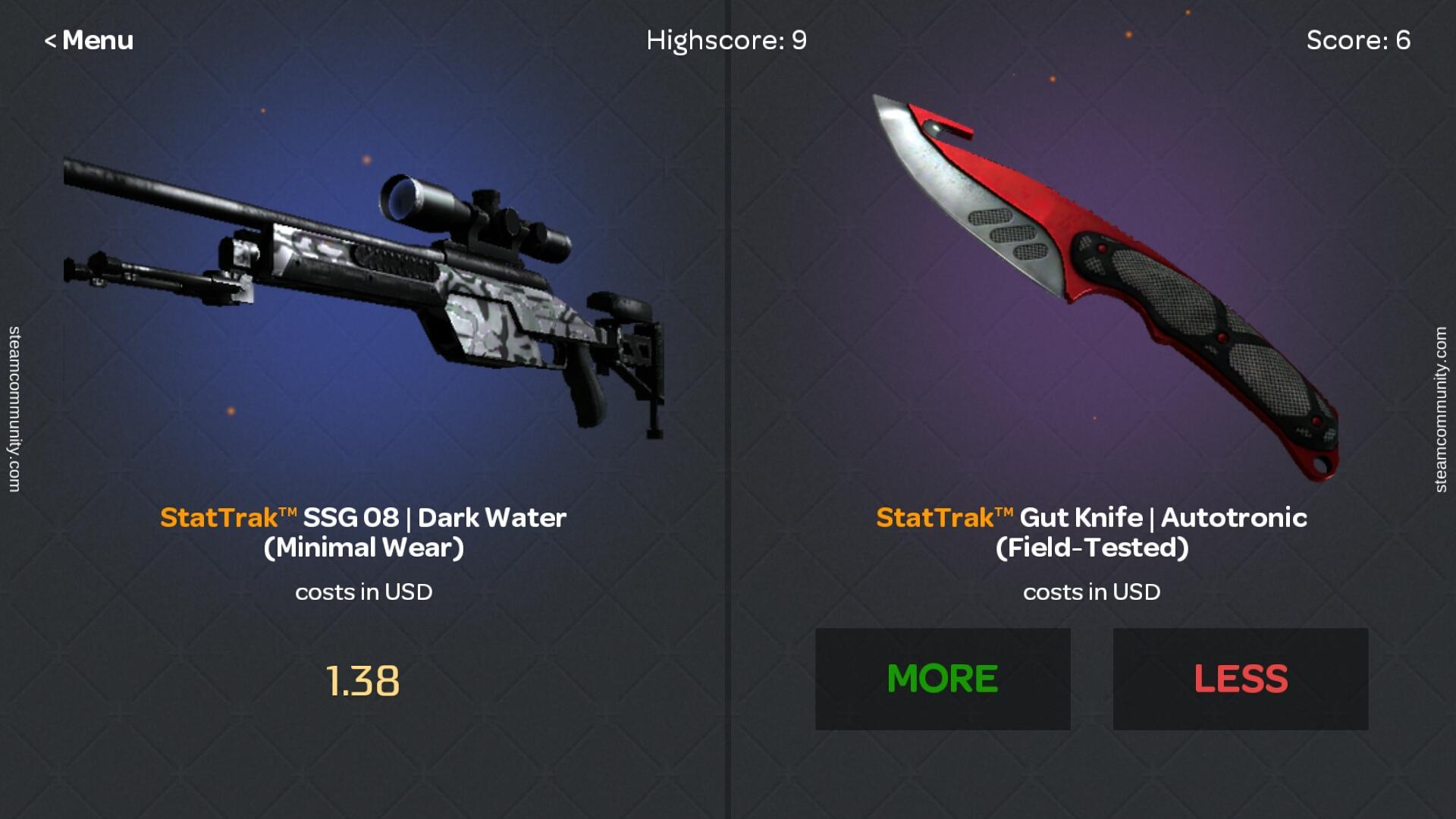 Price Quiz Skins from CS:GO for Android - APK Download