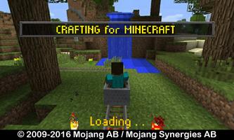 Crafting for Minecraft Affiche