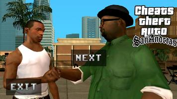 Cheats - GTA San Andreas постер