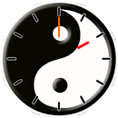 Yin Yang Clock Widget APK