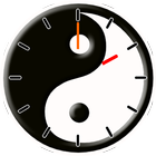 Yin Yang Clock Widget icon