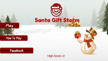 Santa Gift Storm poster