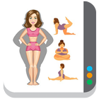 Yoga para bajar de peso icono