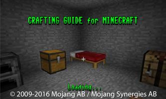 Crafting Guide for Minecraft plakat