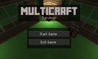 Multicraft Pro Survivor Game Poster