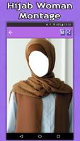 Hijab Woman Montage ảnh chụp màn hình 2