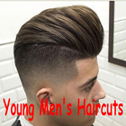 Young Mens Haircuts icône