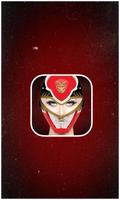 Super Power Face Rangers Plakat