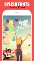 200 Fonts - Text on Photos & Images poster