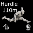 Athletics hurdle 110m