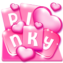 Bergaya Merah Muda Keyboard APK