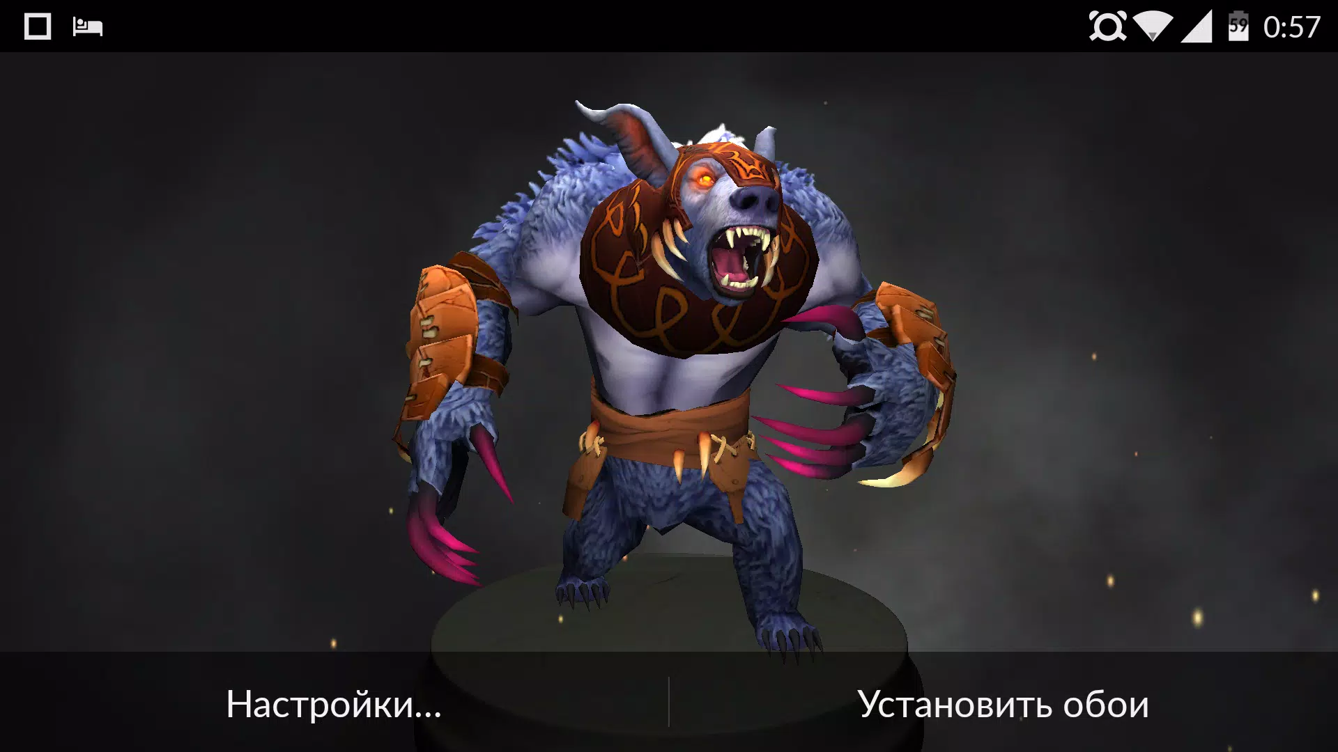 Tải xuống APK 3D Live Wallpapers for Dota 2 cho Android