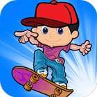 آیکون‌ Skateboard freestyle & runbot rush runner