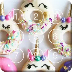 Donut Unicorn Sweet Screen Lock